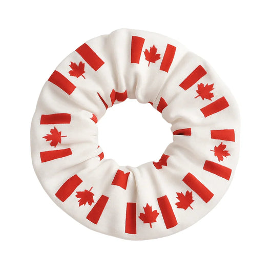 Flag Scrunchie – Stylish Hair Accessory - CertifiedScrunchies Incfront view