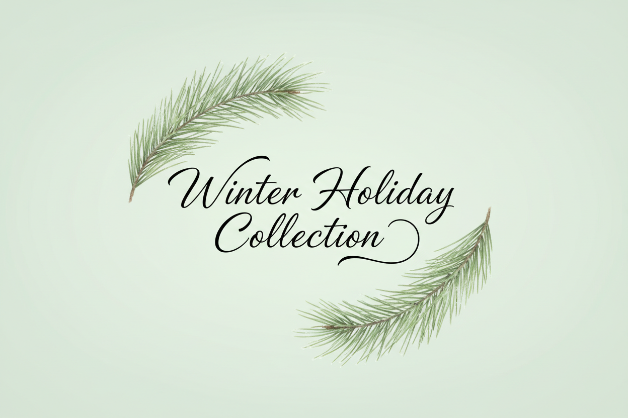 winter holiday scrunchie collection 