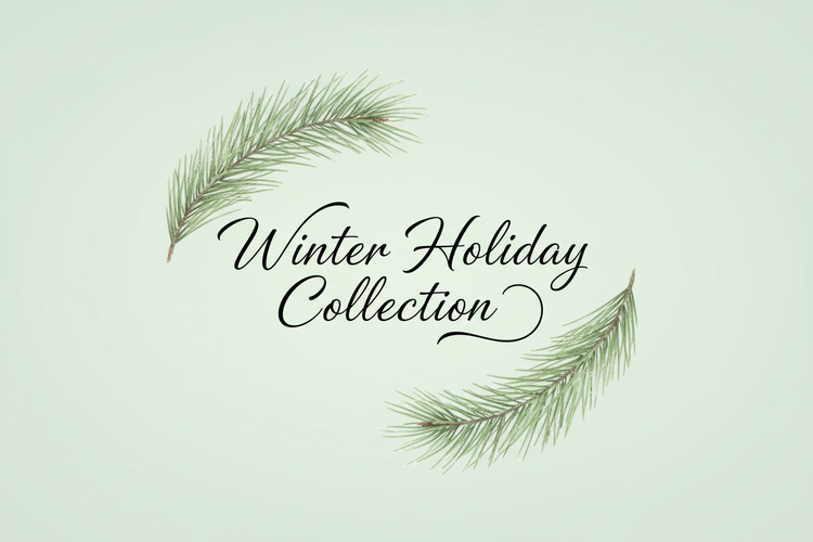 winter holiday scrunchie collection 