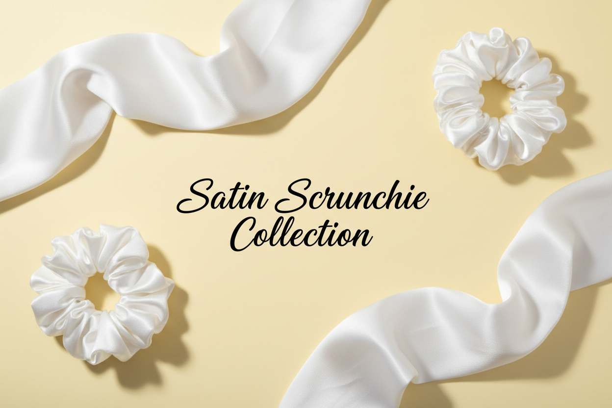 Satin  Scrunchie Collection