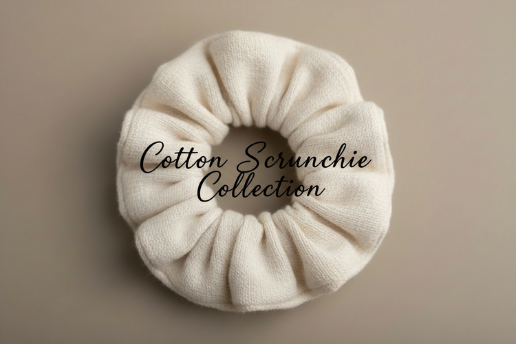 Cotton Scrunchie Collection - CertifiedScrunchies Incfront view