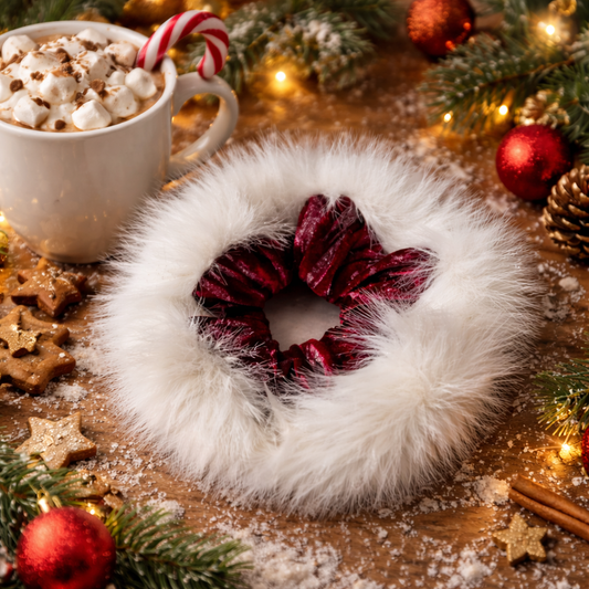 Golden Red Velvet Fur - Indulge in Luxurious Softness for Any Occasion