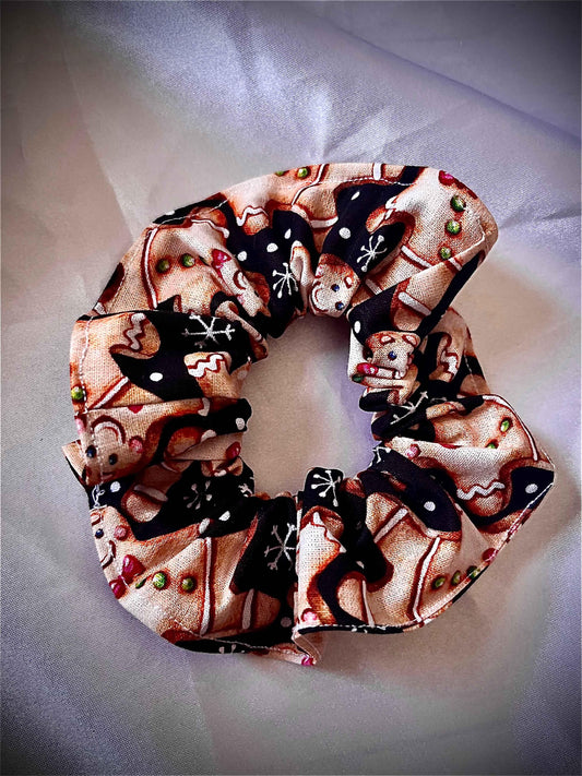 Night Gingerbread Man - Cozy Holiday Decor for Festive Nights - CertifiedScrunchies Incfront view